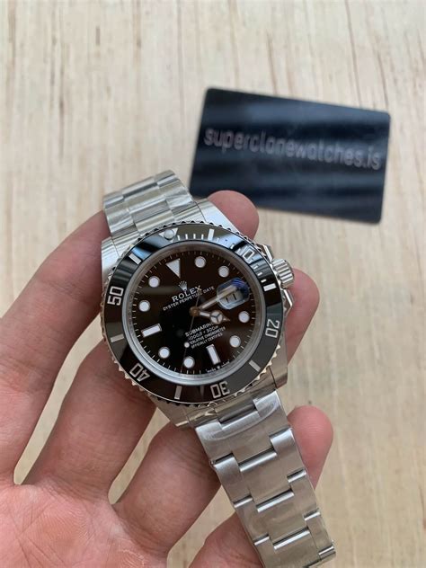 rolex submariner super clone|super clone rolex vs real.